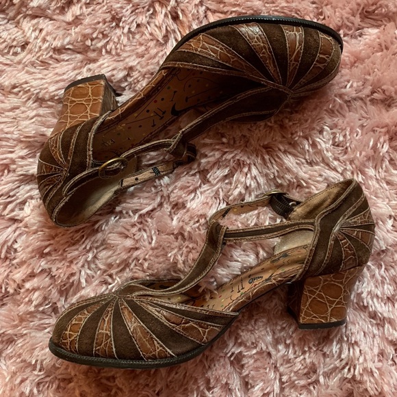 Miss L Fire Shoes - Miss L Fire Brown Heels Size 37/7